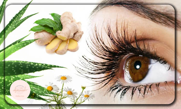 درمان گیاهی برای افتادگی پلک چشم